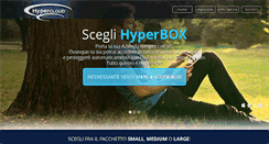 Desktop Screenshot of hypercloud.it